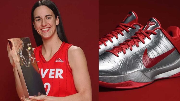 Caitlin Clark Rookie of the Year Nike Kobe 5 Protro