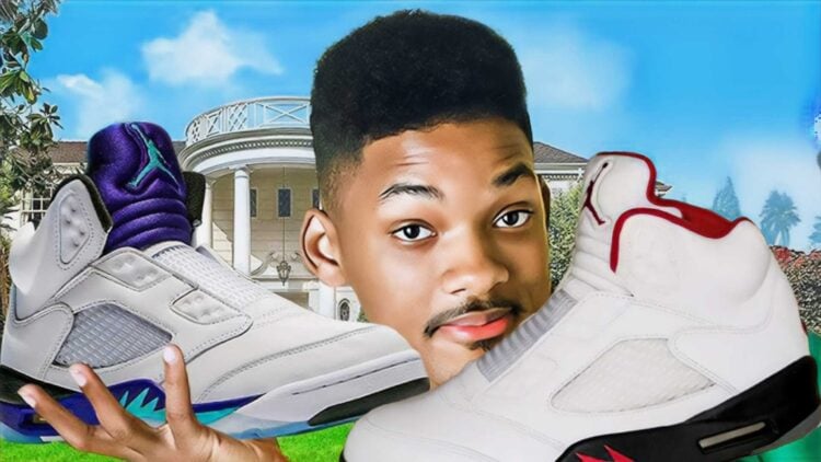 Rare Laceless Air Jordan 5 “Fresh Prince”