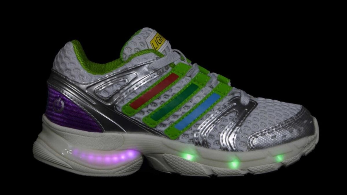 Toy Story x Adidas Adistar Control 5 Buzz Lightyear LED Lights