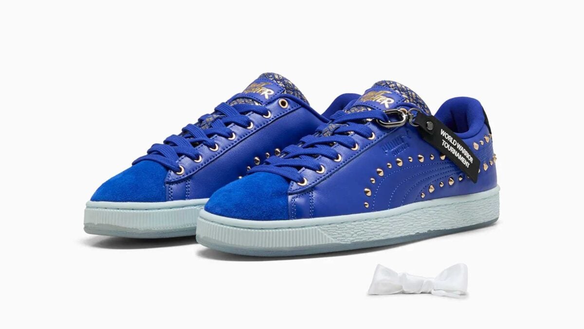 Mens Street Fighter x Puma Suede "Chun Li"