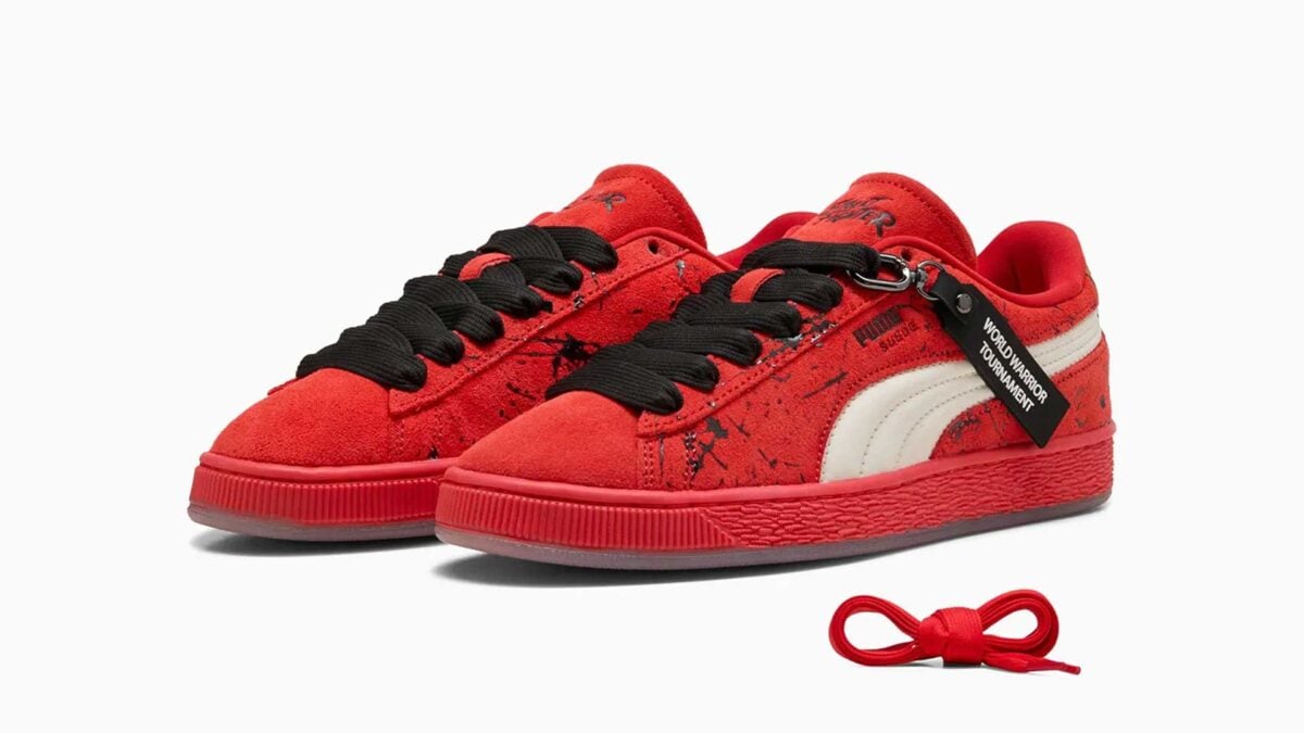 Mens Street Fighter x Puma Suede "Ken"