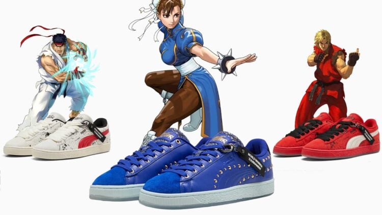 PUMA Just Dropped Street Fighter Sneakers for Ryu, Ken and Chun-Li