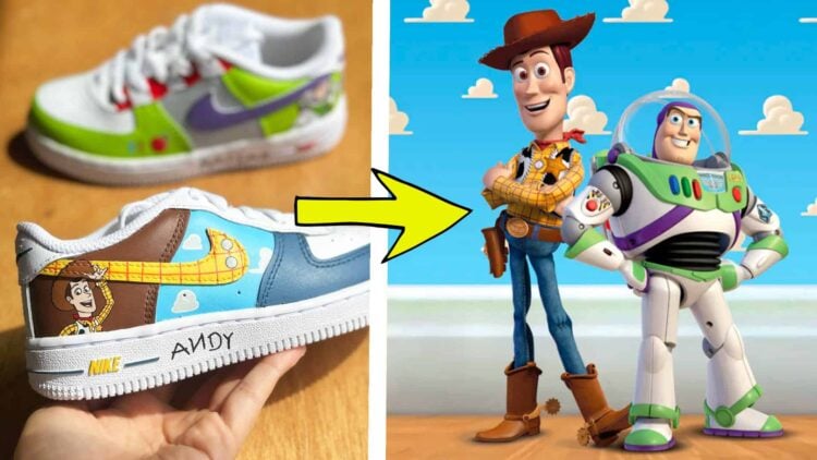Toy Story Nike Air Force 1 Sneakers