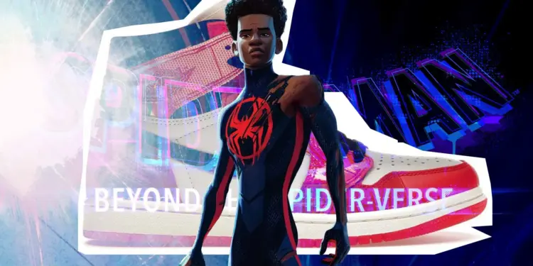 Air Jordan 1 beyond spider-verse