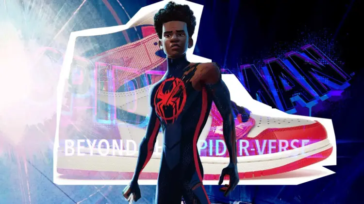 Air Jordan 1 beyond spider-verse
