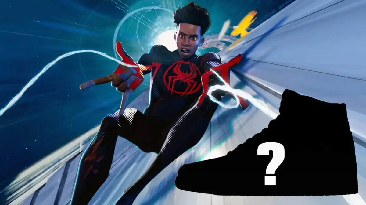 beyond the spider-verse Air Jordan 1 sneaker