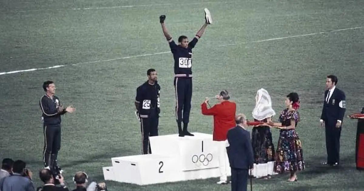 Tommie Smith - 1968 Mexico Olympic Games